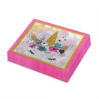 מפיות נייר חד קרן- 16 יח'