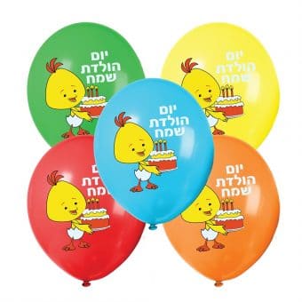 בלון 12" אינץ לולי- 5 יח'