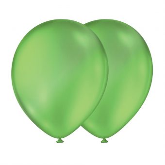 בלון 12" אינץ מטאלי ירוק- 10 יח'