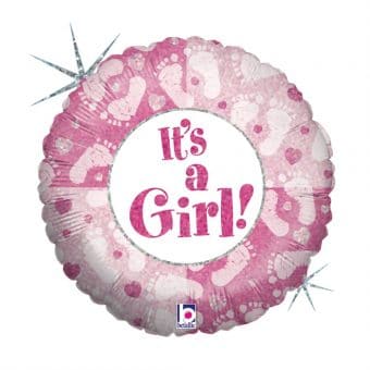 בלון הליום It's a Girl צעד ראשון 18 ''
