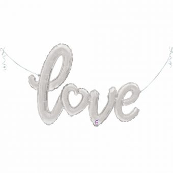 בלון הליום love כסף 47''