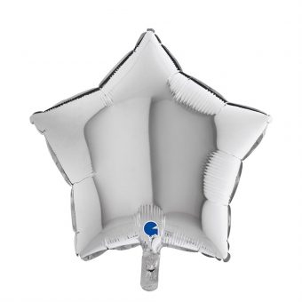 בלון הליום כסף כוכב 18 ''