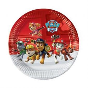 צלחות נייר מפרץ ההרפתקאות- 8 יח'