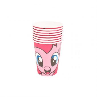 כוסות נייר הפוני הקטן שלי- 8 יח'