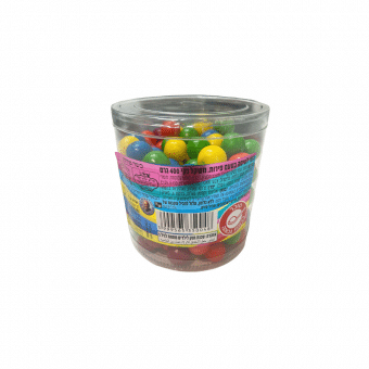 מסטיקים צבעוניים בטעמי פירות- 400 ג'