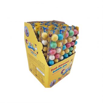 מסטיק סרגל בטעמי פירות- 16 יח׳ בחבילה