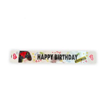 כרזת יום הולדת Happy Birthday -גיימרים