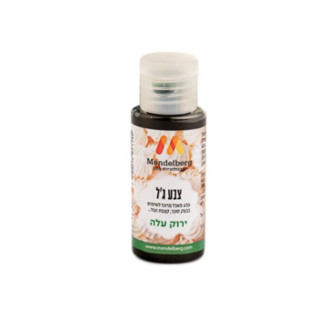 צבע ג'ל ירוק עלה