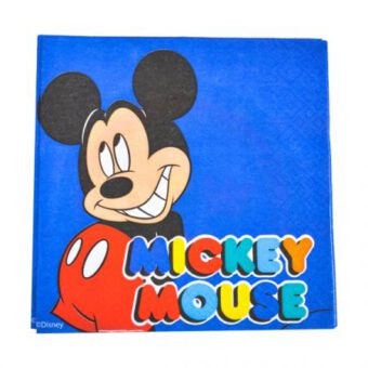 מפיות נייר מיקי מאוס פרצופים 16 יח