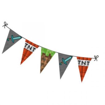 באנר משולשים מפוקסל 3.6 מ