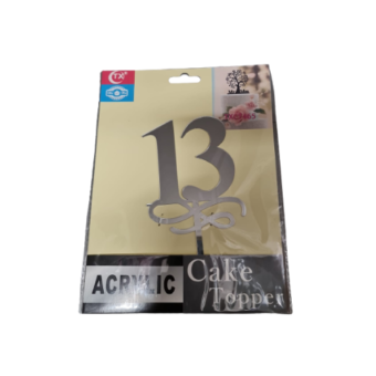 קייק טופר 13 כסף