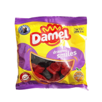 גומי בצורת קלפים בטעם אוכמניות 0.5 קילו