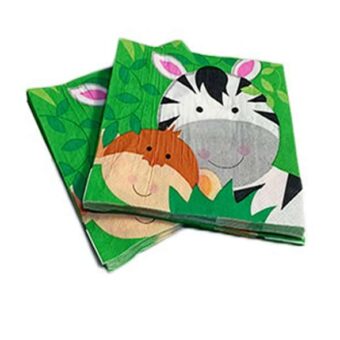 מפיות נייר ספארי 16 יח